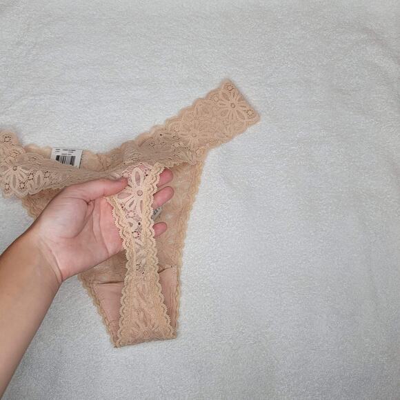 Jenni Intimates Thong Underwear Panties Nude 1X-3X - Picture 5 of 7